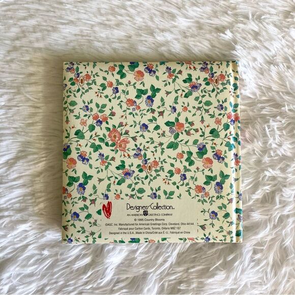 Country Blooms Cottagecore Notebook Vintage 1995 90s Designers Collection - Picture 9 of 15